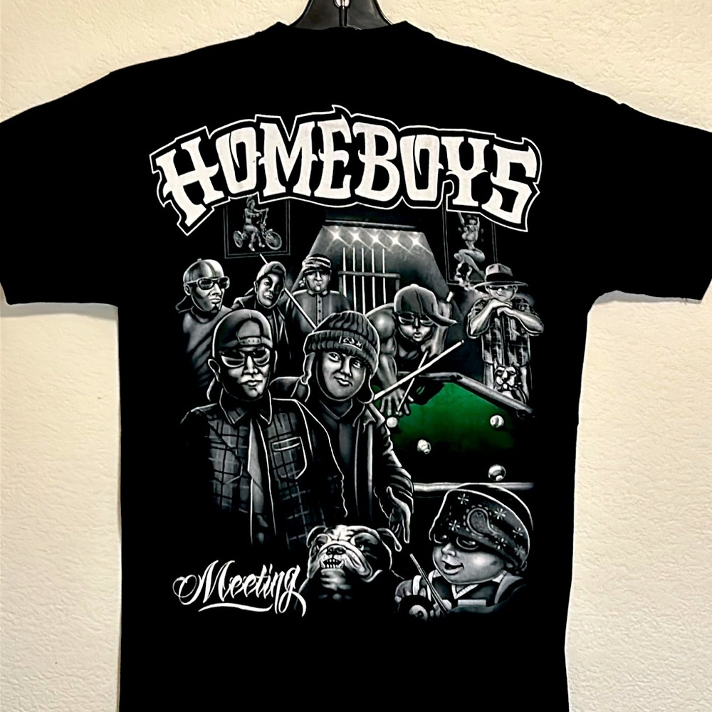 Homeboys Meeting T- Shirt New